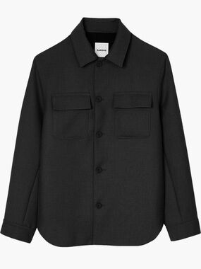 SANDRO Men’s Buttoned oversized shirt/jacket  
Sz XL/42